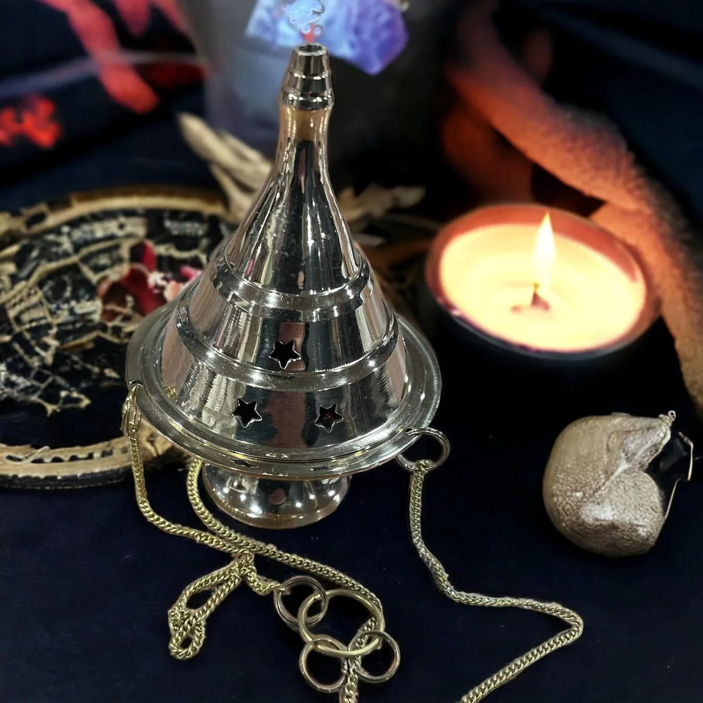 Encensoir en laiton