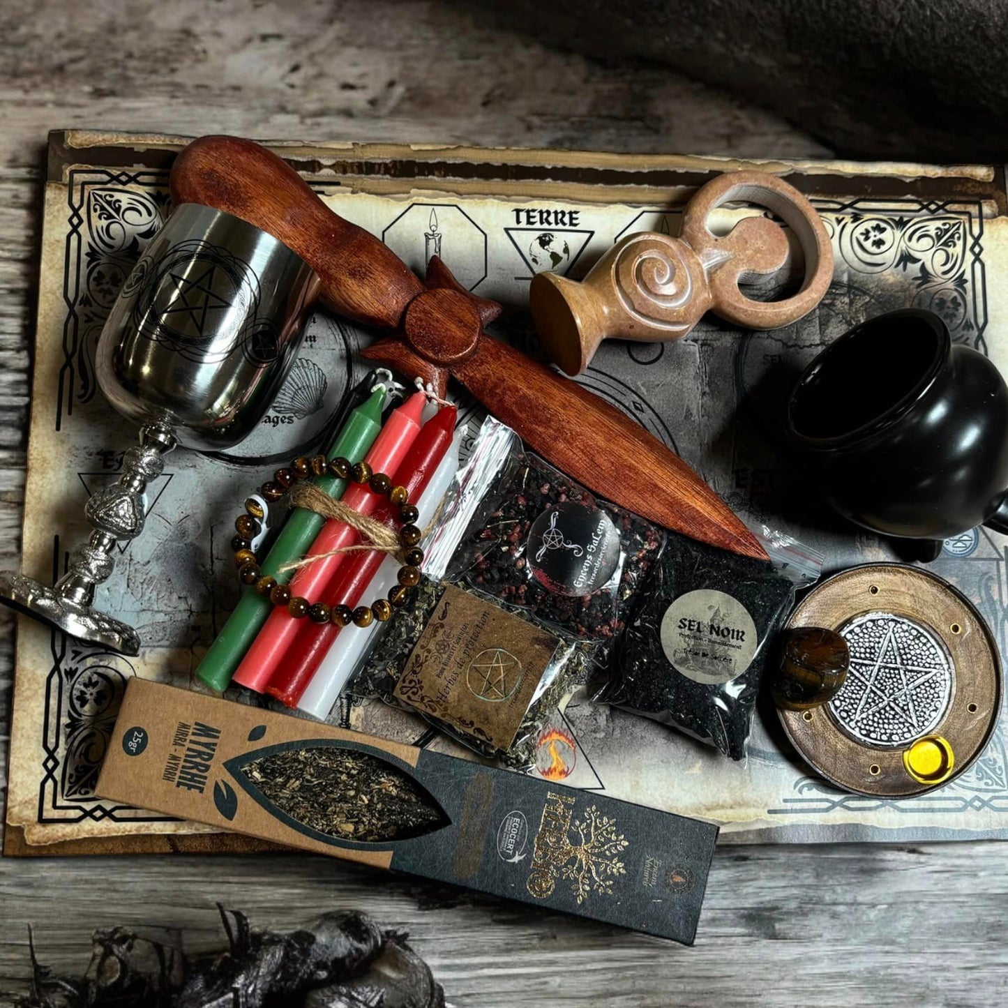 kit démarrage sorcière, witch box, box sorcière
