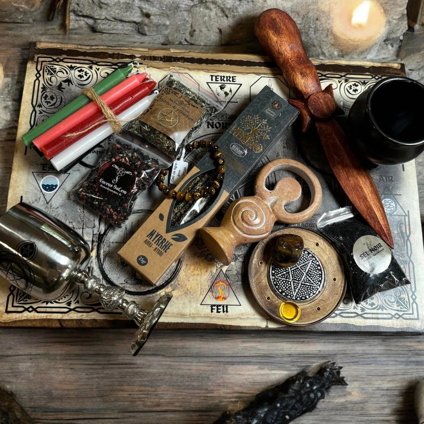 kit démarrage sorcière, witch box, box sorcière