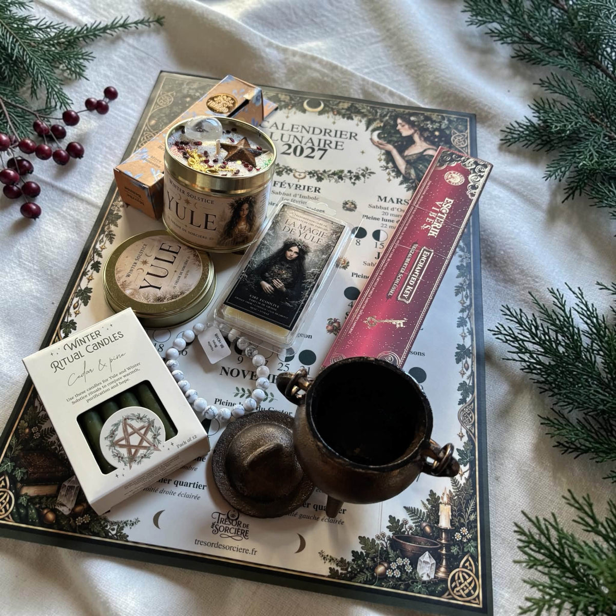 Box de Yule 2026 - witch box solstice d'hiver
