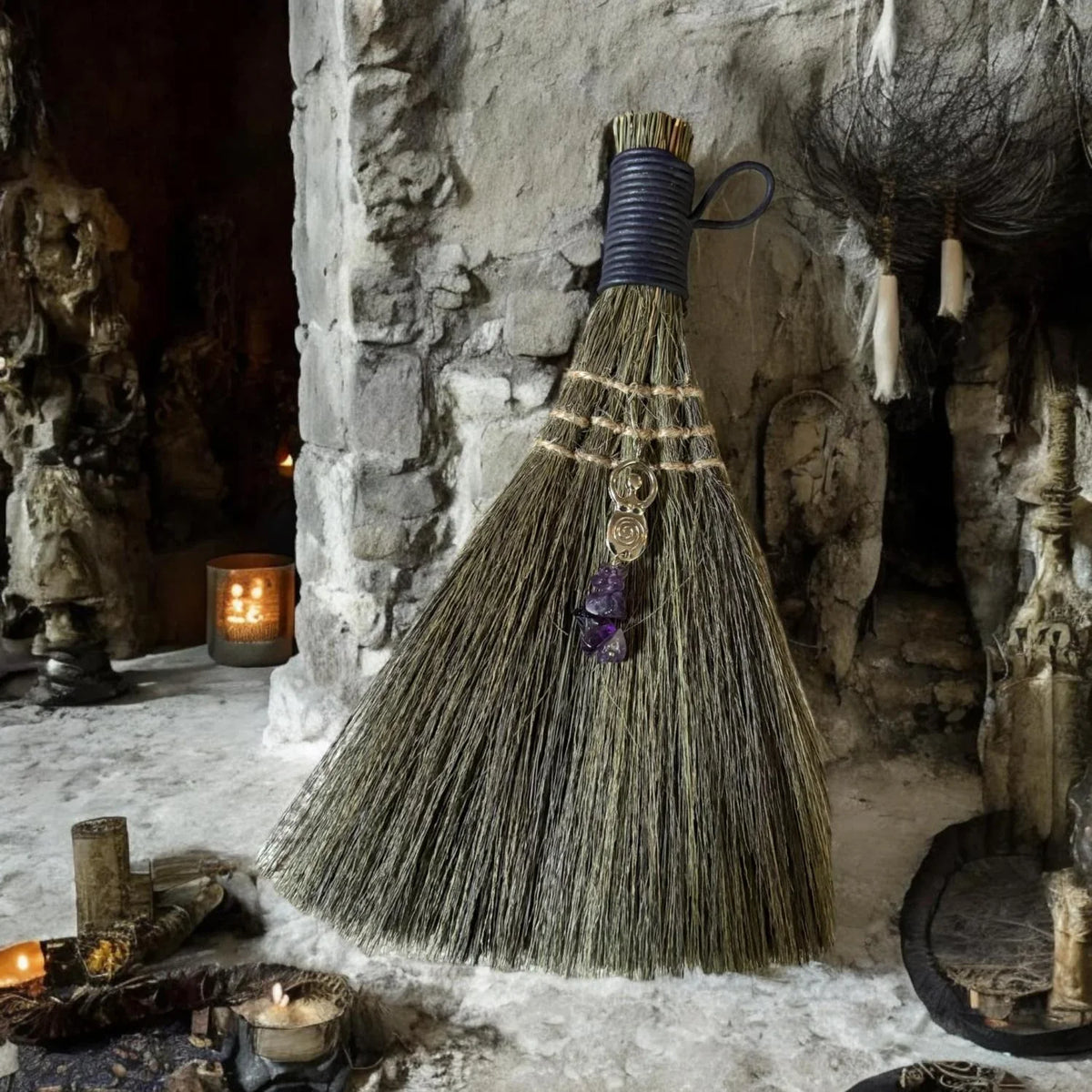 Balai de sorcière, variante déesse