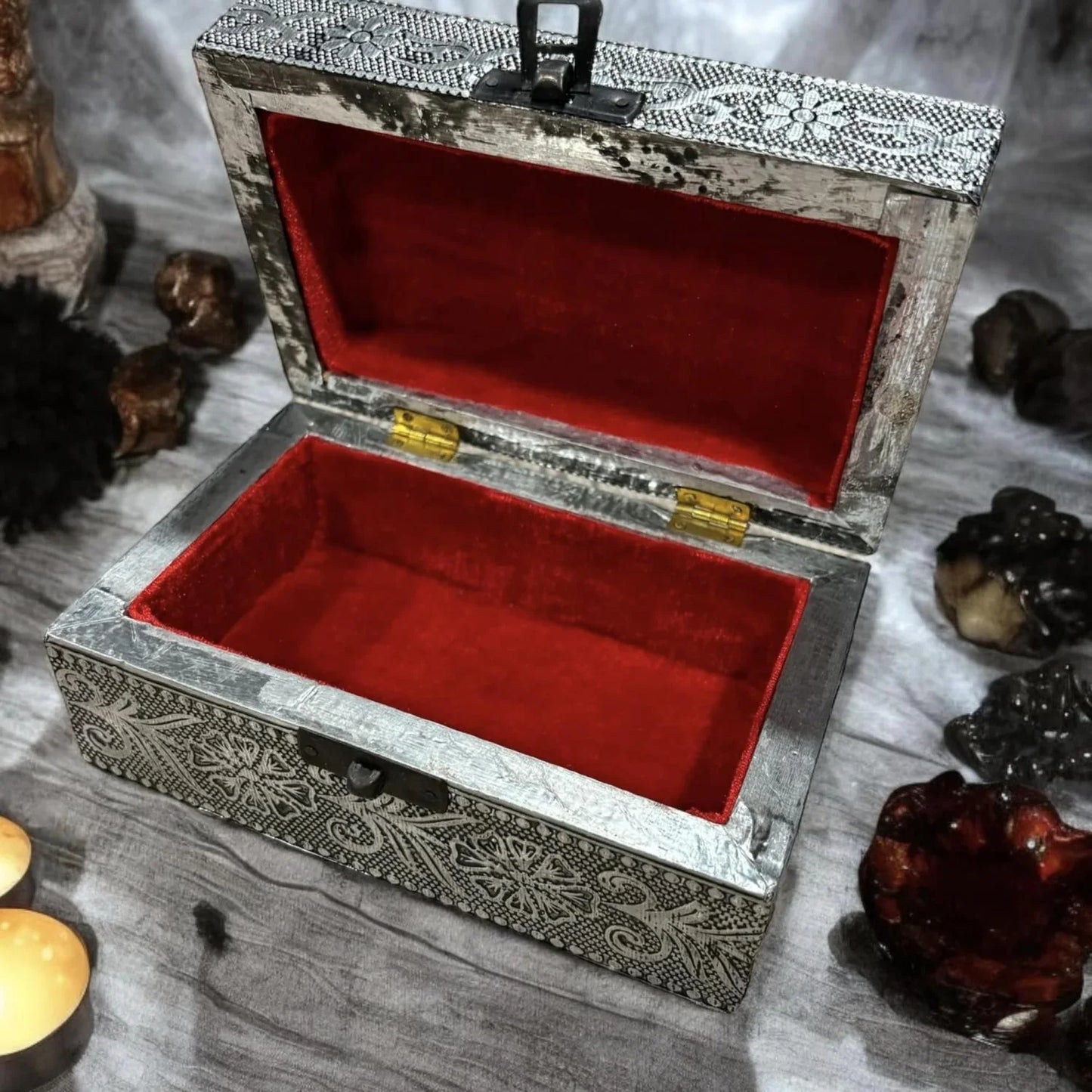 Coffret Triple Lune, vue ouverte