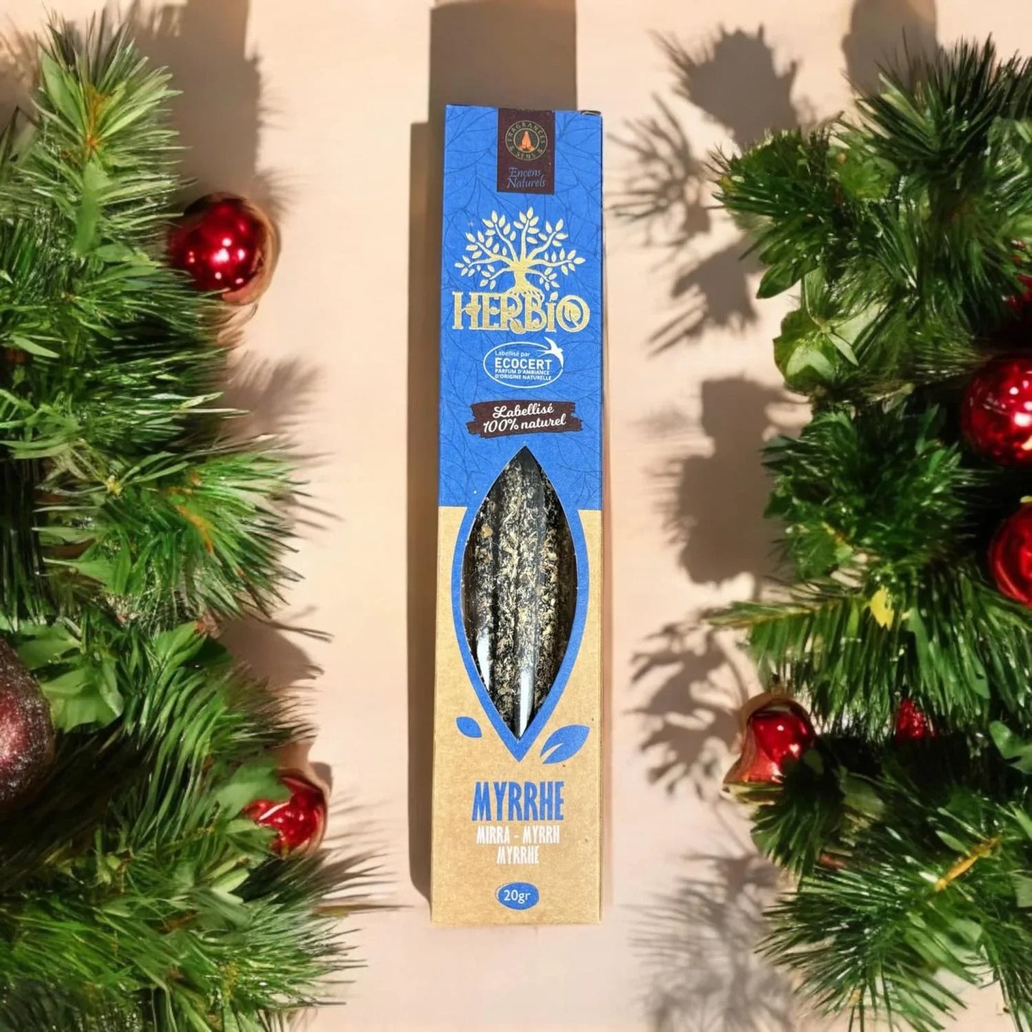 Encens Herbio Myrrhe, encens rituel naturel