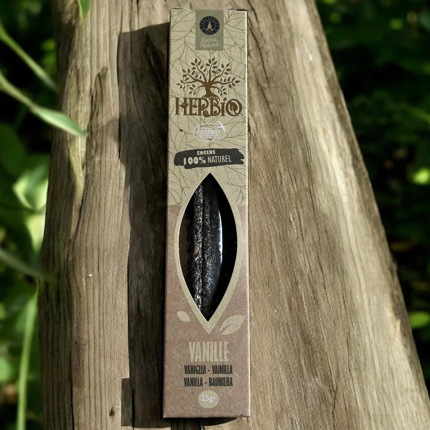 Encens Herbio Vanille, détail bâtonnets