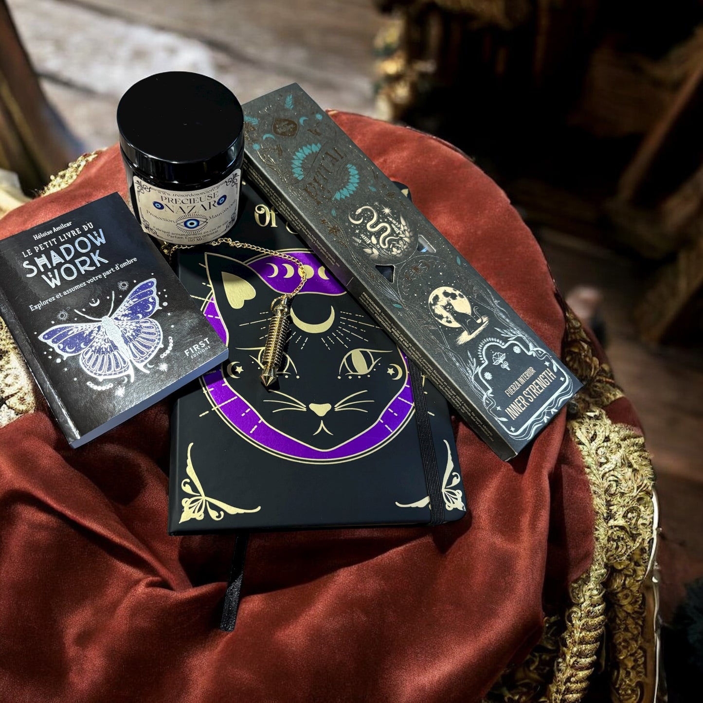 Box "Voyage sacré", witch box, box sorcière, box Novembre 2025