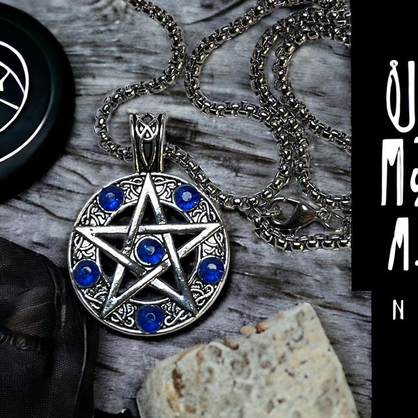 Pendentif pentacle, talisman pentacle
