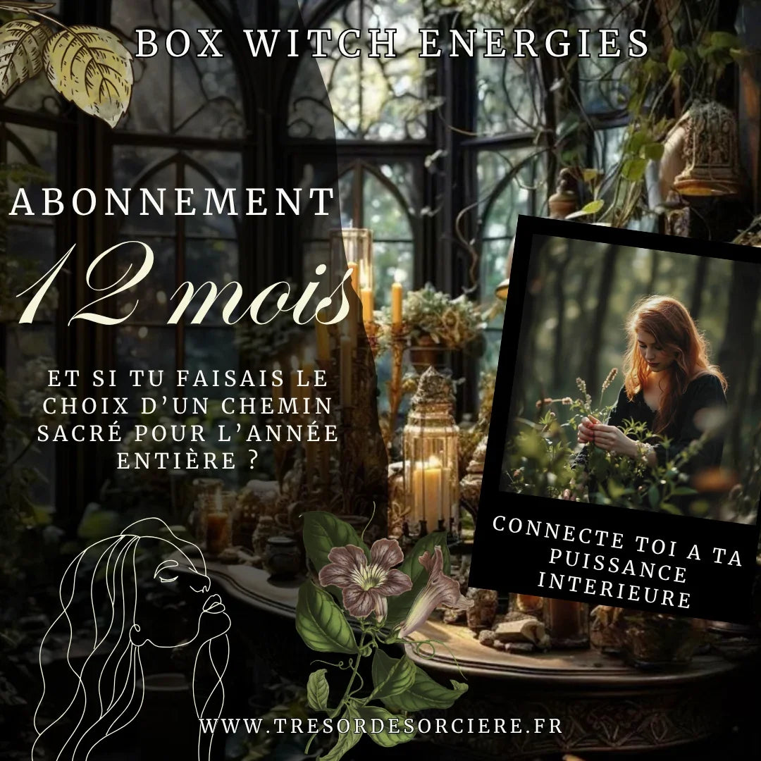 Box Witch Energies, box spirituelle mensuelle