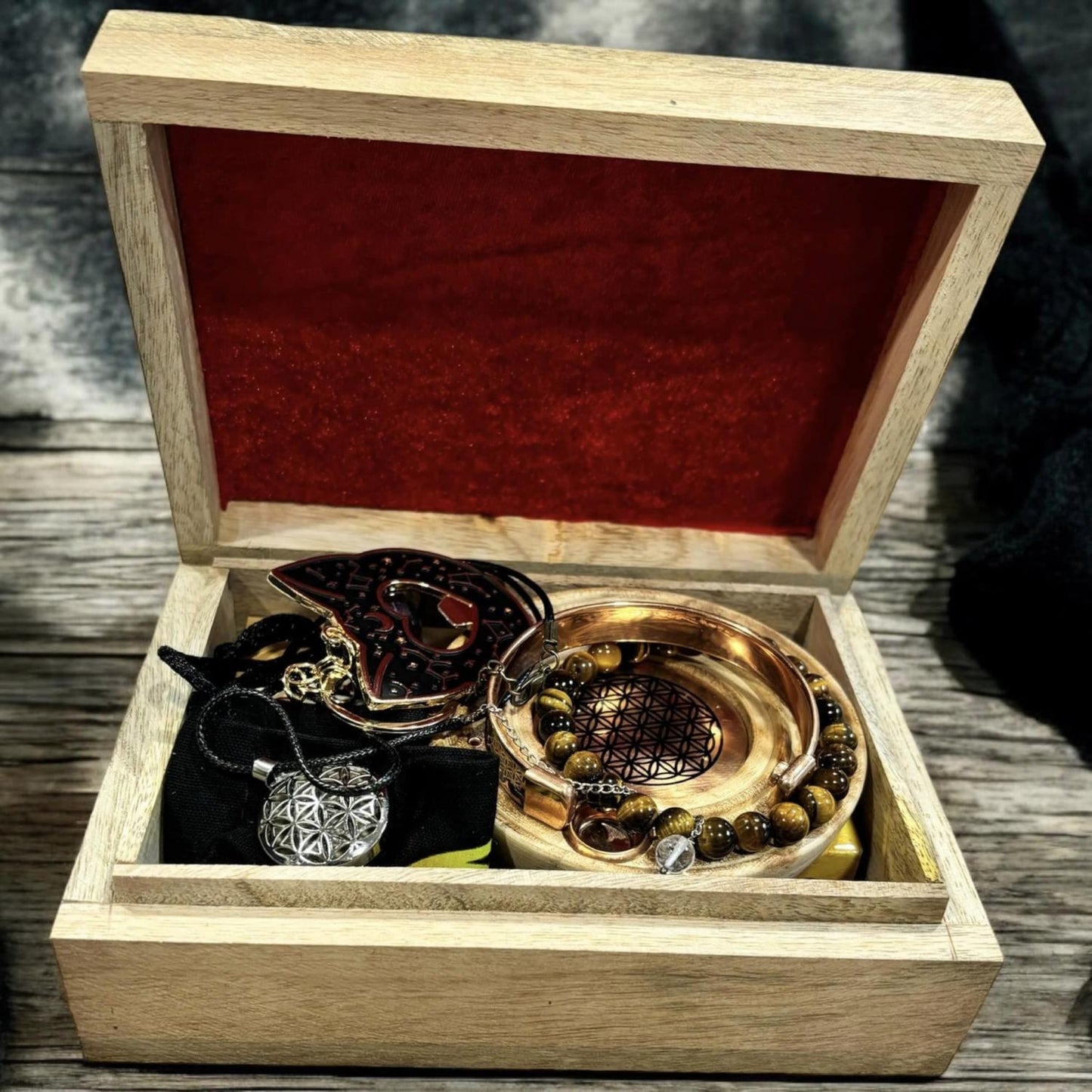 Coffret fleur de vie, box fleur de vie