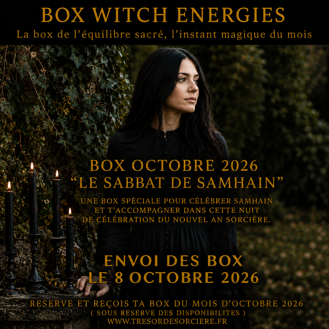 Box de Samhain, Witchbox Samhain, box sorcière, sabbat de Samhain