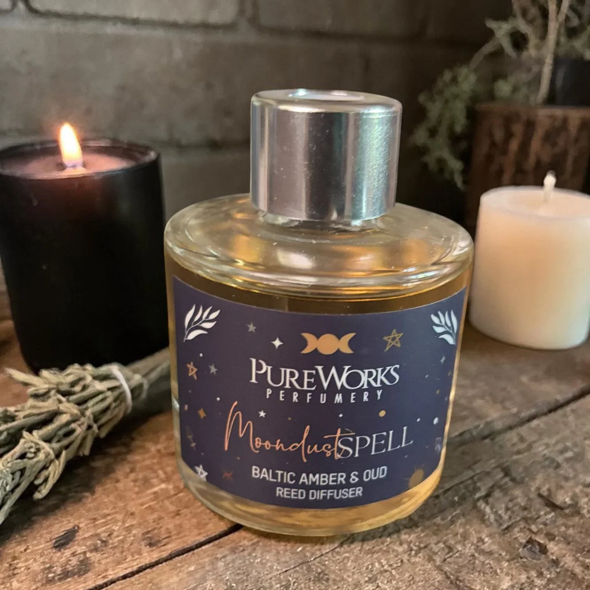 Diffuseur de parfum pure works "poussière de lune"