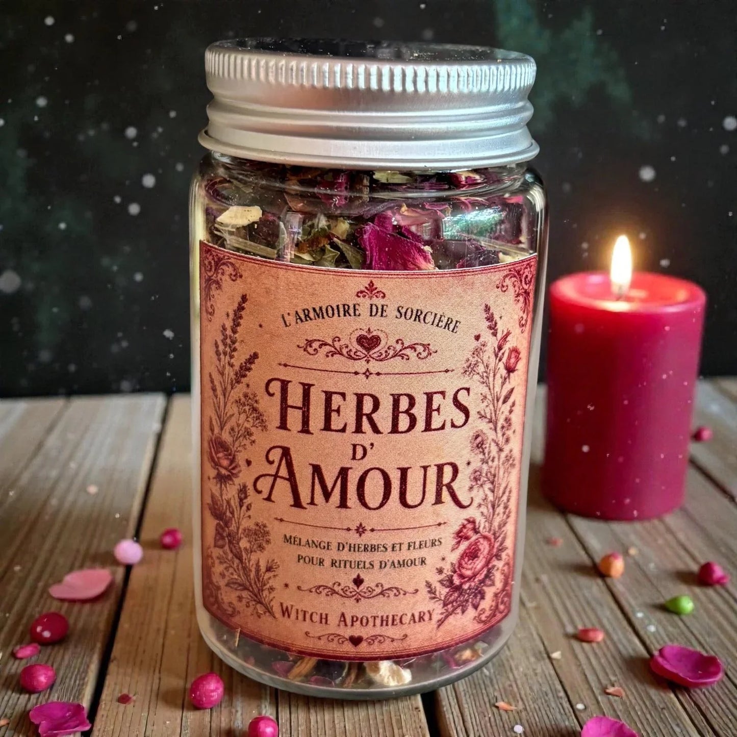 Mélange d'herbes amour, witch apothicary
