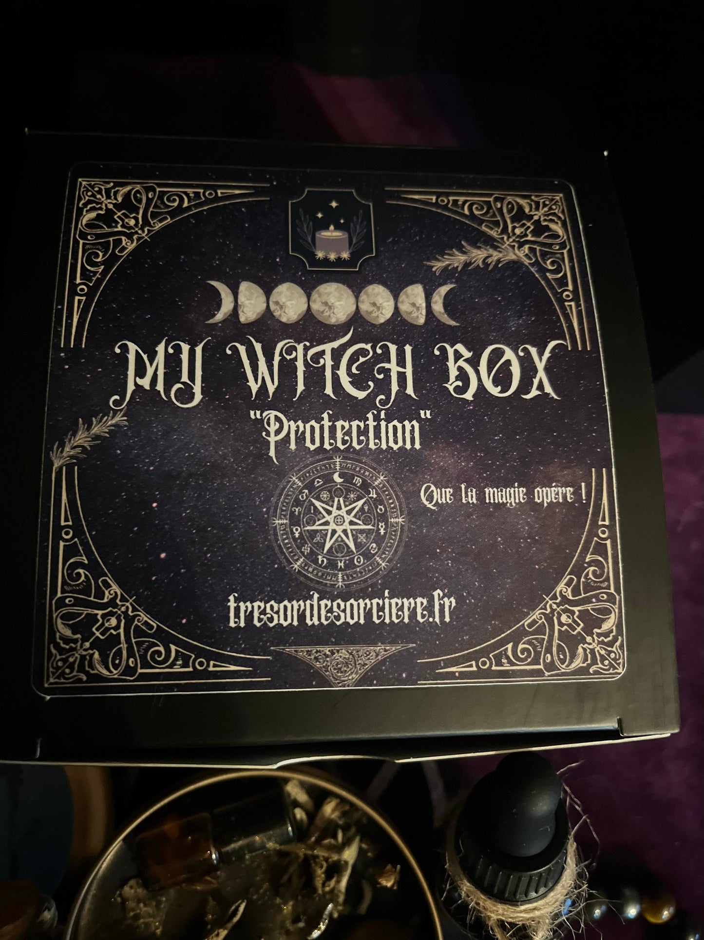 Box de protection, box ésotérique « my witch box de protection » witchcraft