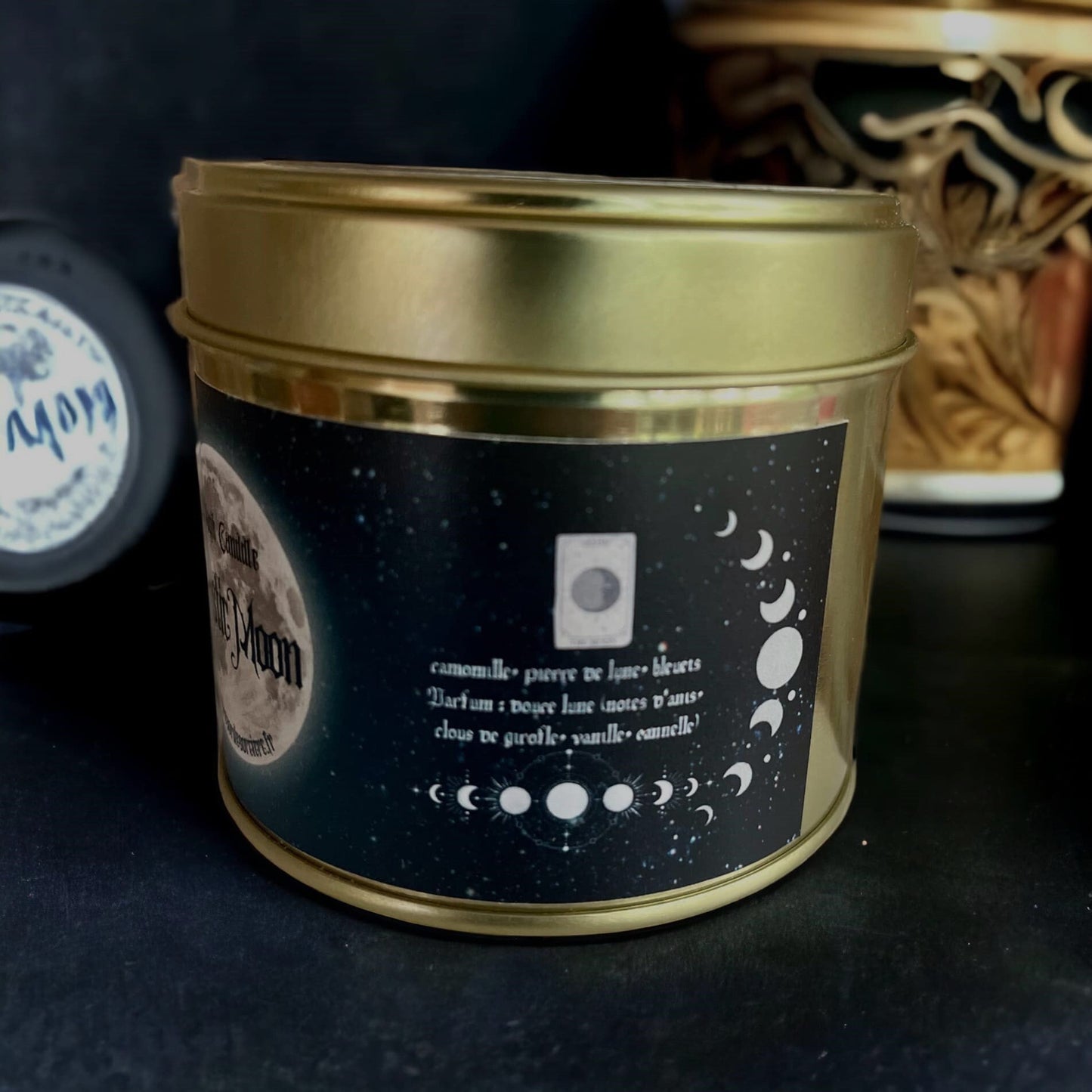 Bougie d'intention "mystic moon"
