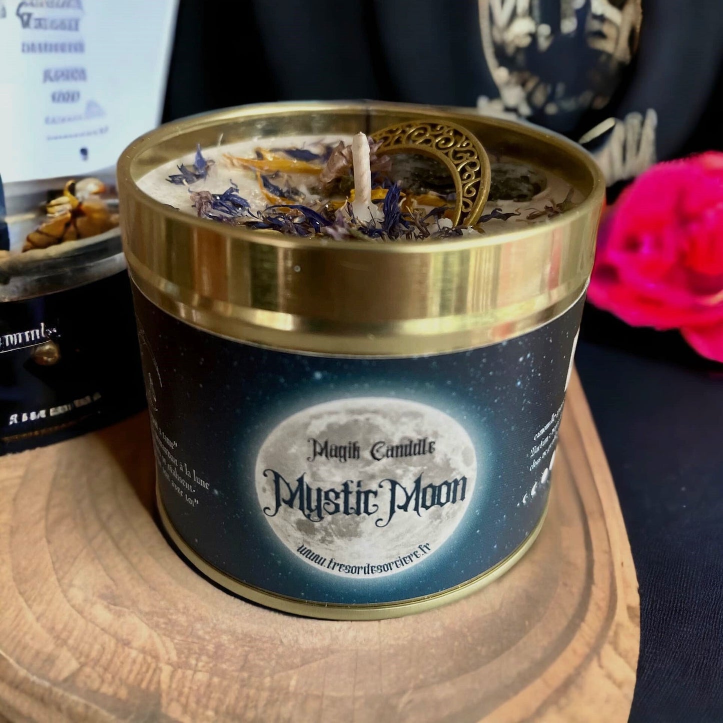 Bougie d'intention "mystic moon"