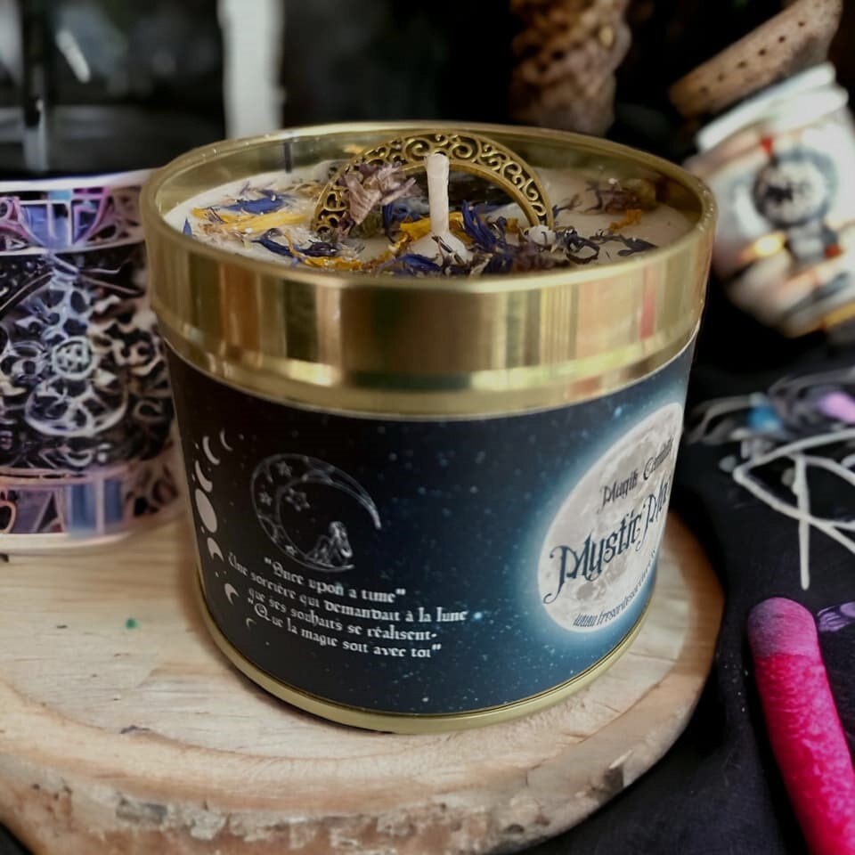 Bougie d'intention "mystic moon"