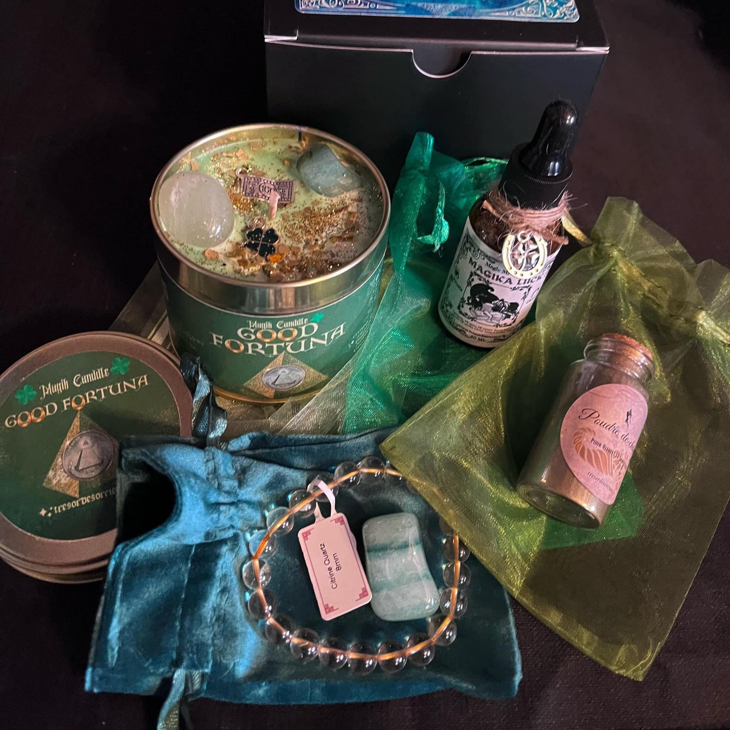 Box chance, box ésotérique « My witchy box chance«, witchcraft, wicca