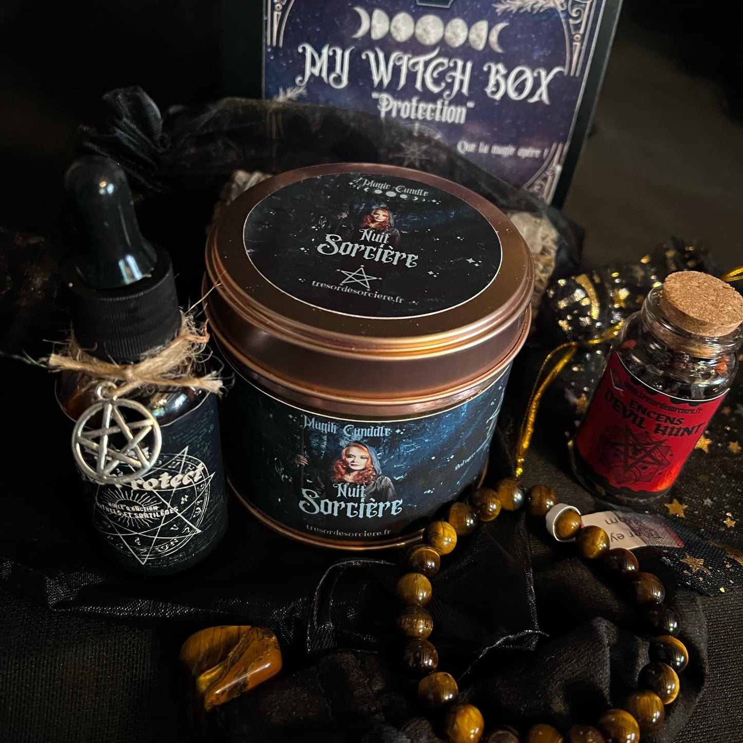 Box de protection, box ésotérique « my witch box de protection » witchcraft