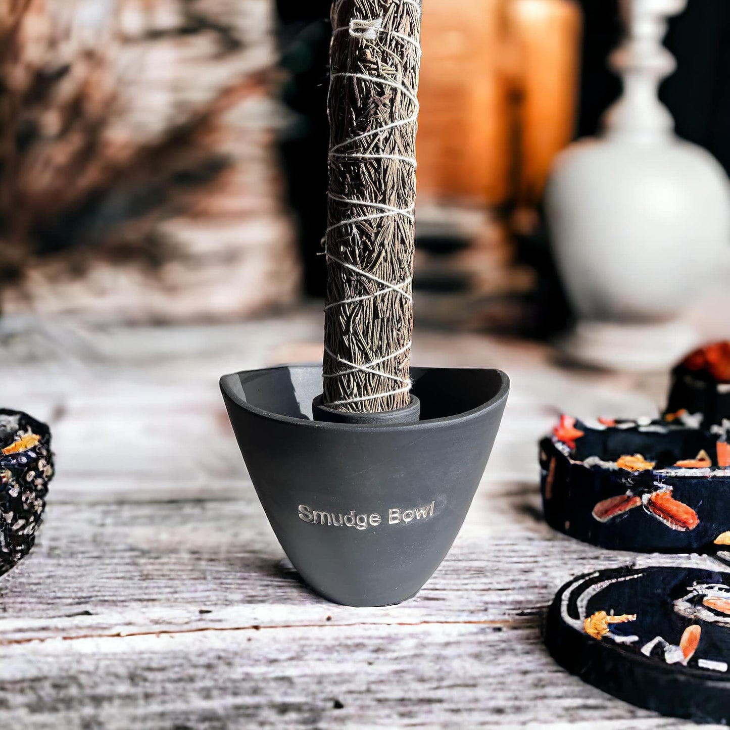 Bol de fumigation, smudge bowl