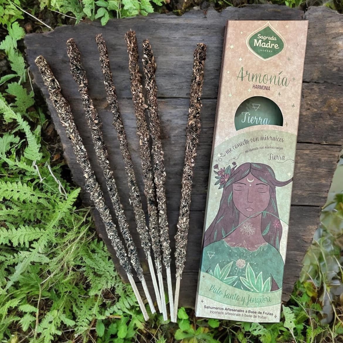 Pack 5 paquets encens sagrada madre, encens 5 éléments, encens sagrada madre