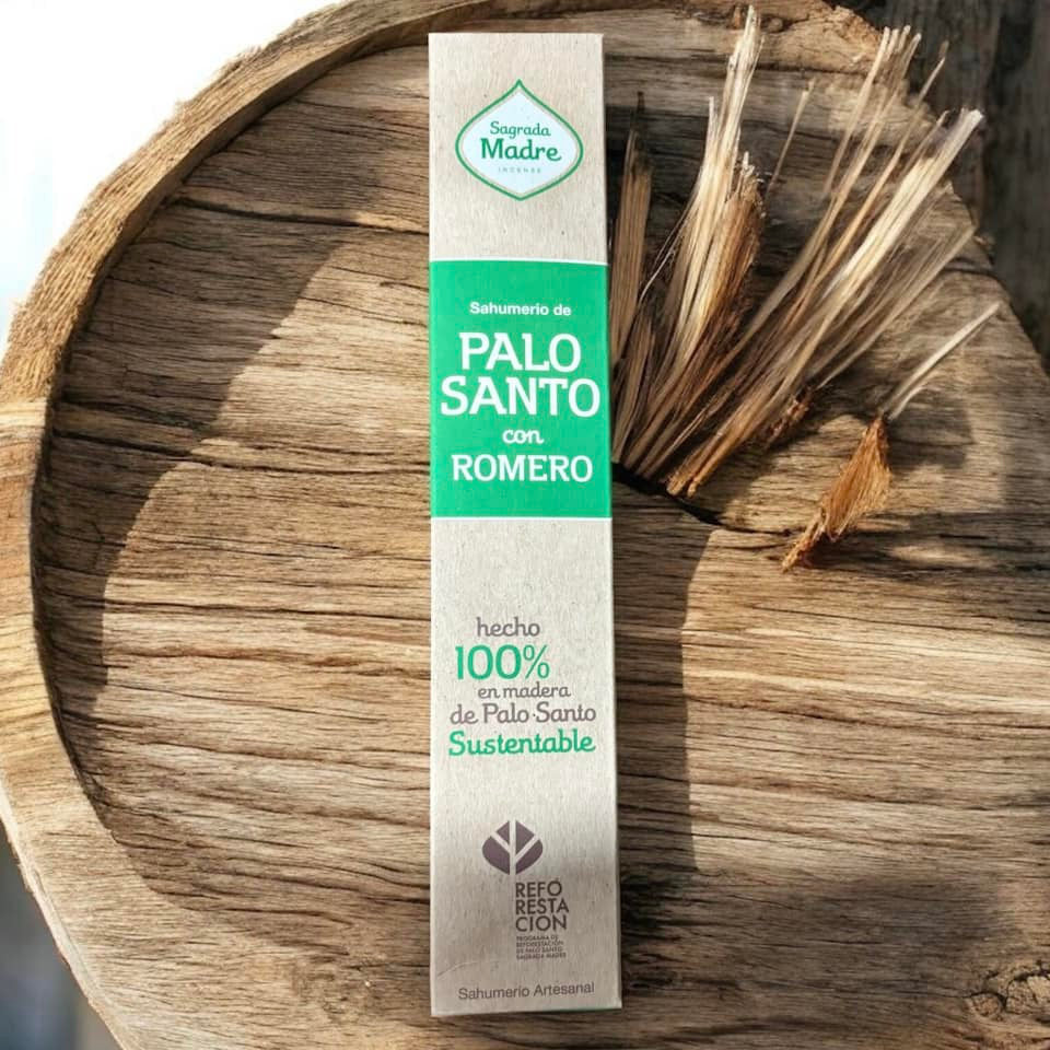 Encens sagrada madre palo santo romarin