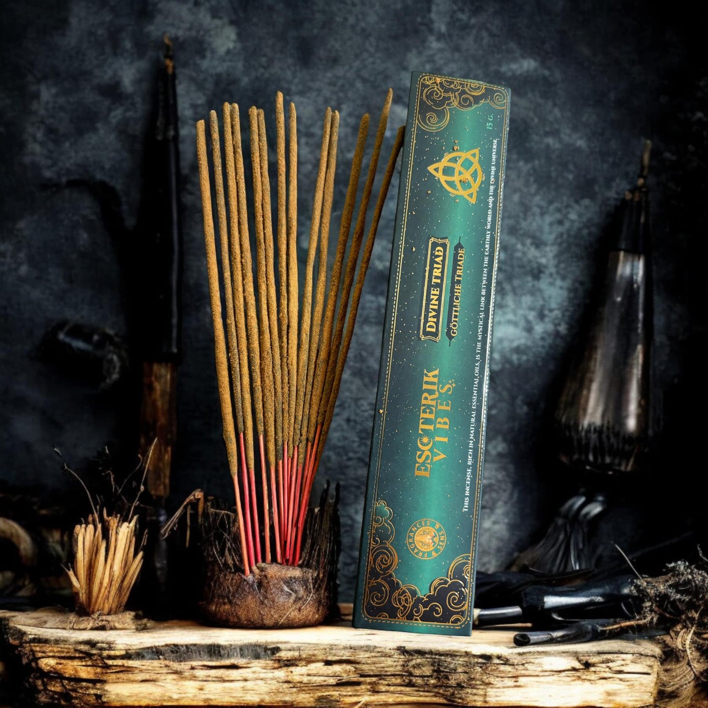 Encens, pack de 6 boîtes d'encens Esotérik vibes
