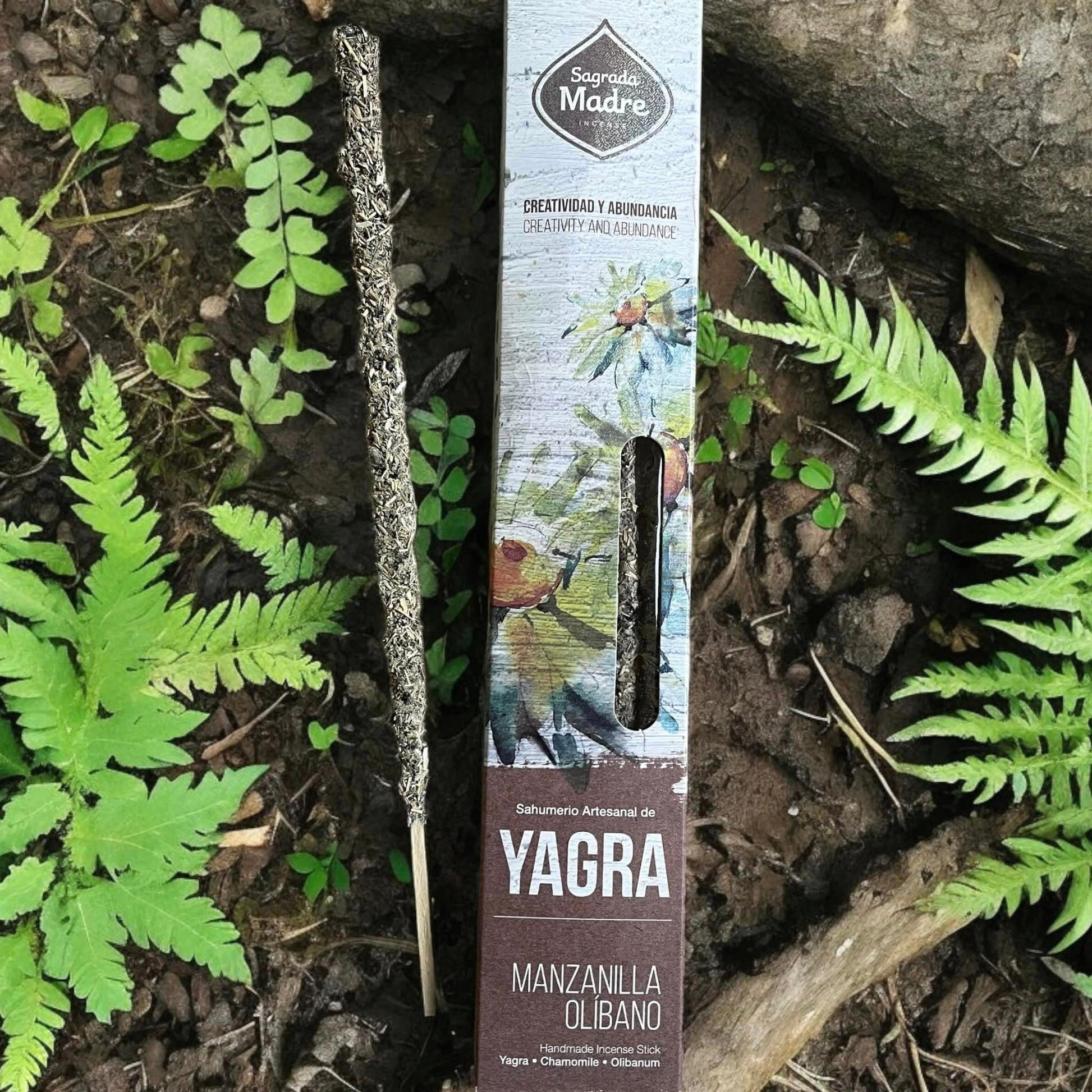 pack de 4 boîtes d'encens Yadra Sagrada Madre