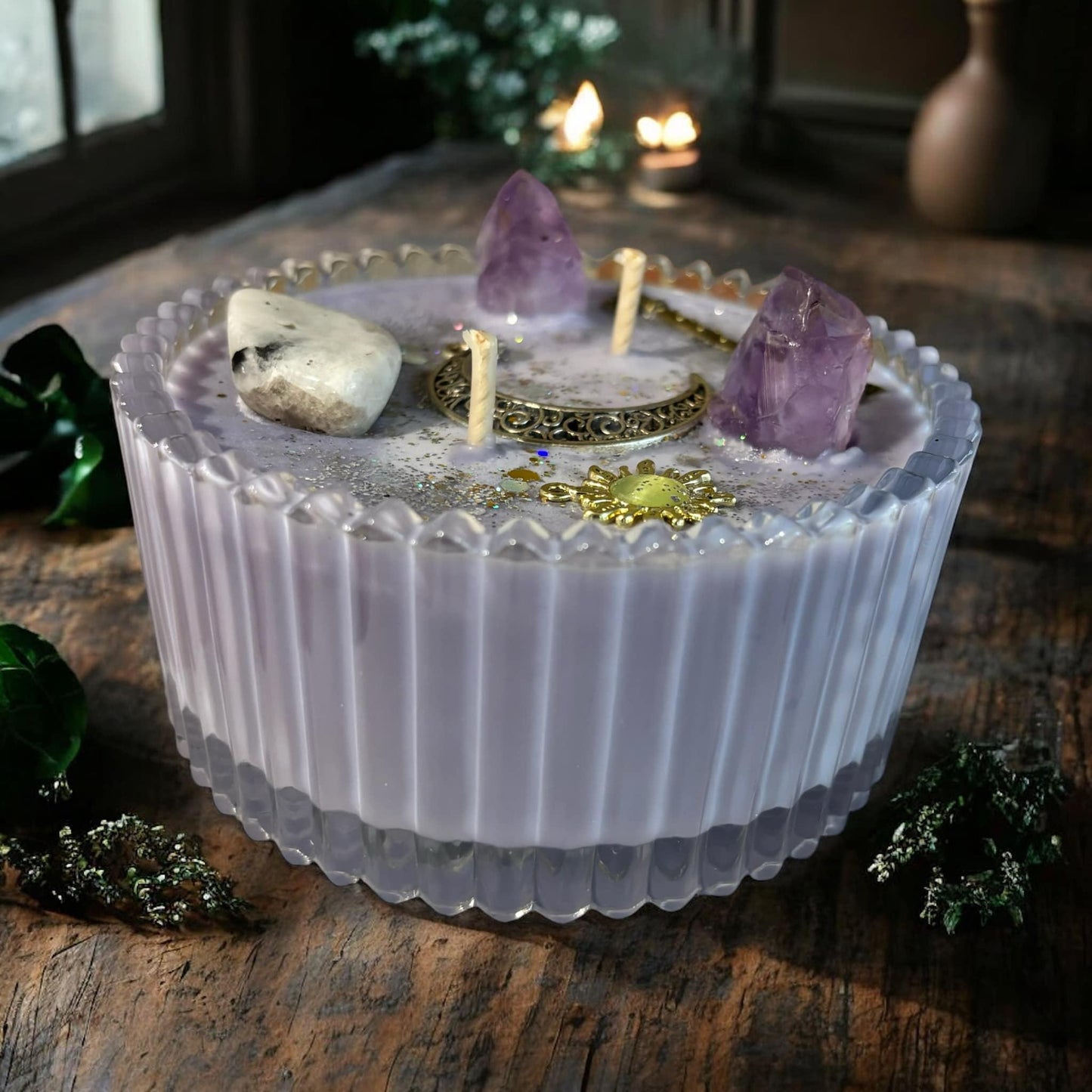 Bougie "la relaxante", bougie relaxation, bougie pot en verre, bougie parfumée, idée cadeau