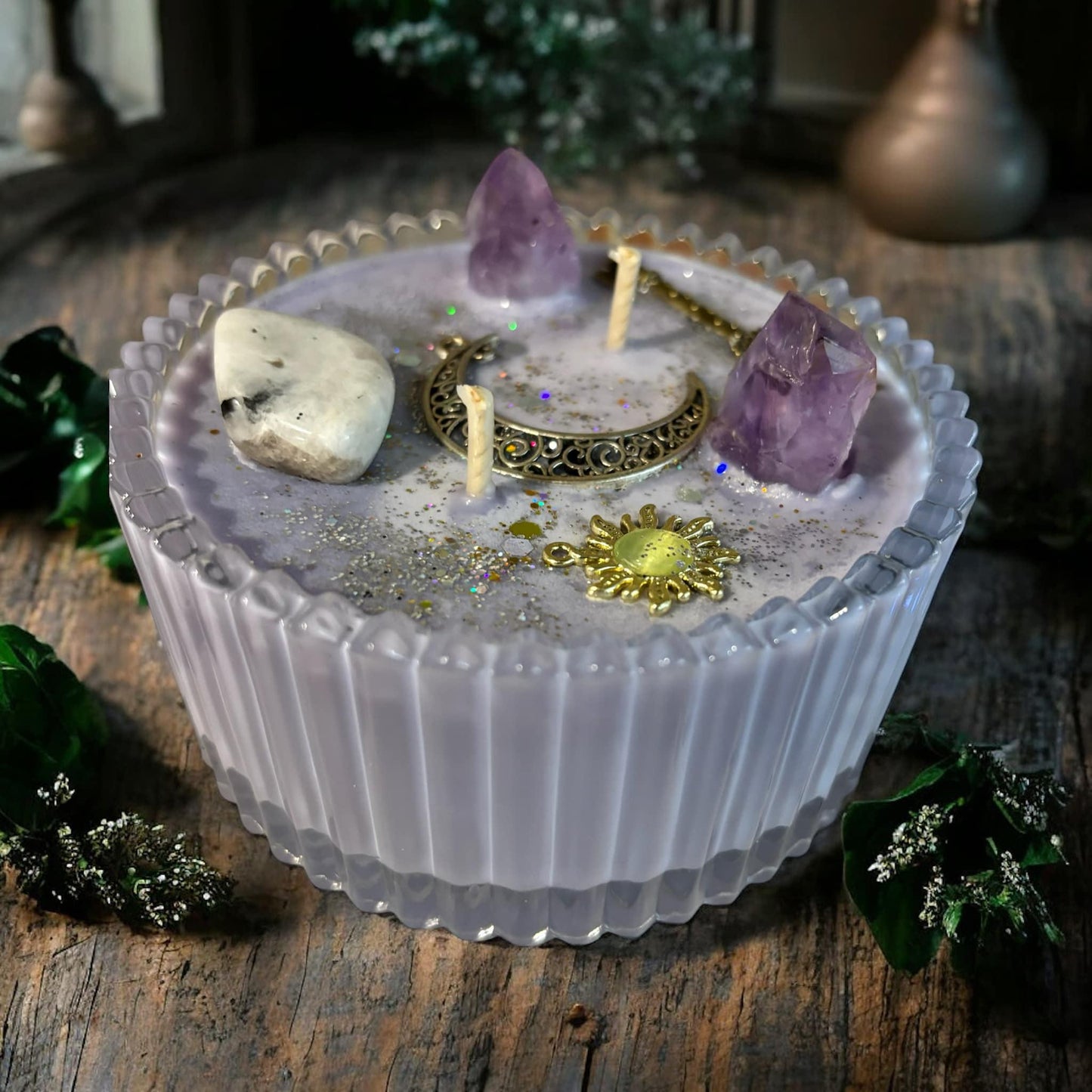 Bougie "la relaxante", bougie relaxation, bougie pot en verre, bougie parfumée, idée cadeau