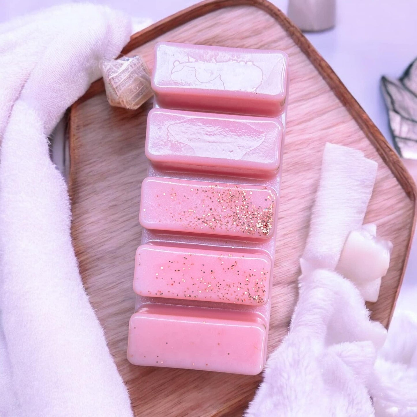 coffret fondants de cire parfumés "tentation", fondants parfumés, brûle parfum, coffret cadeau, idée cadeau