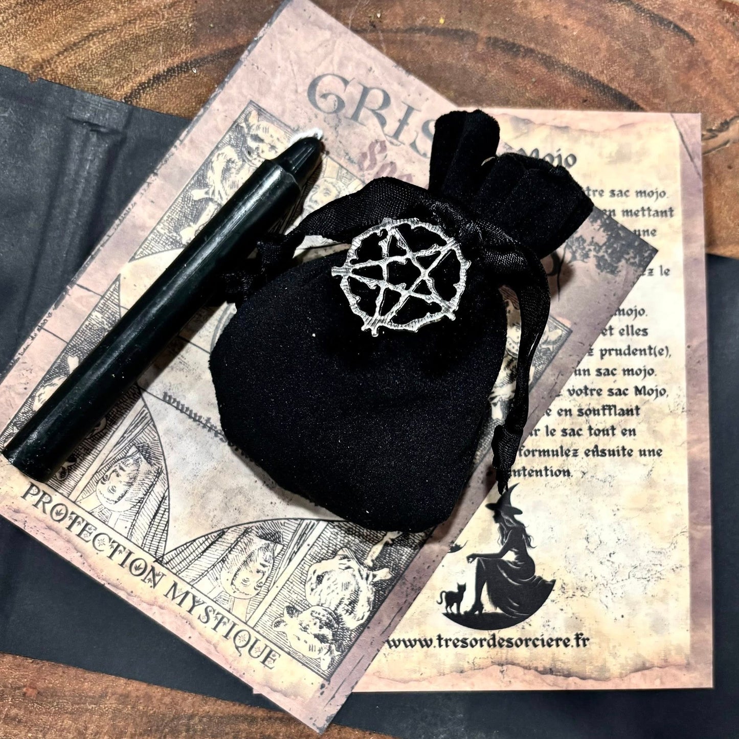 Coffret de Samhain, box de Samhain, sabbat de Samhain, box halloween, bougie samhain, encens samhain