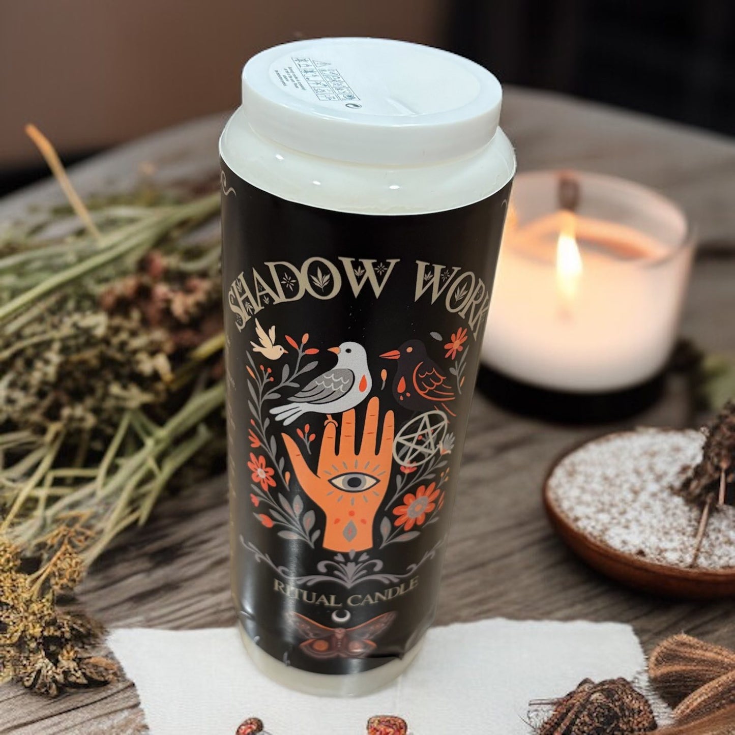 Bougie Neuvaine "shadow work"