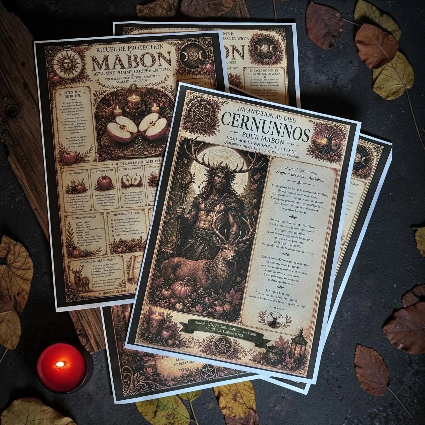 Téléchargement grimoire 15 pages "le sabbat de Mabon"