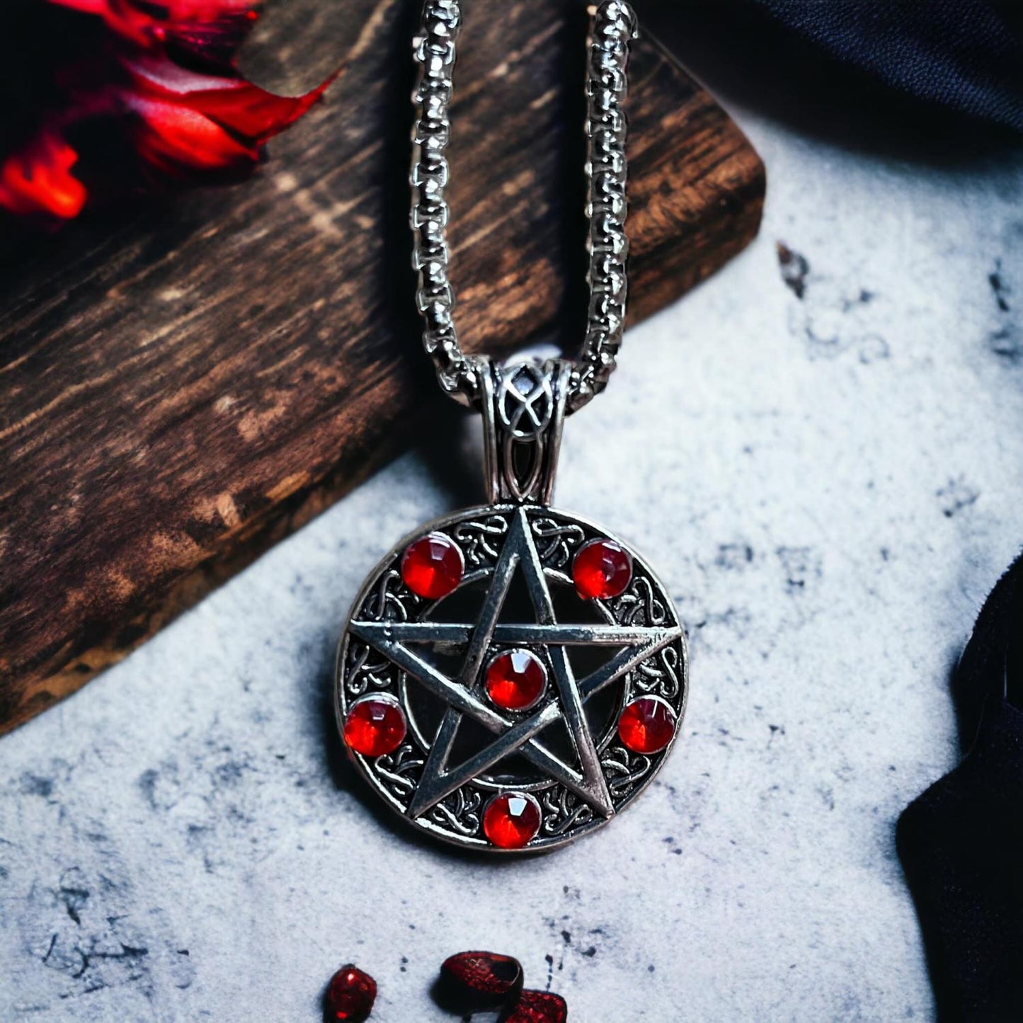 Pendentif pentacle, talisman pentacle