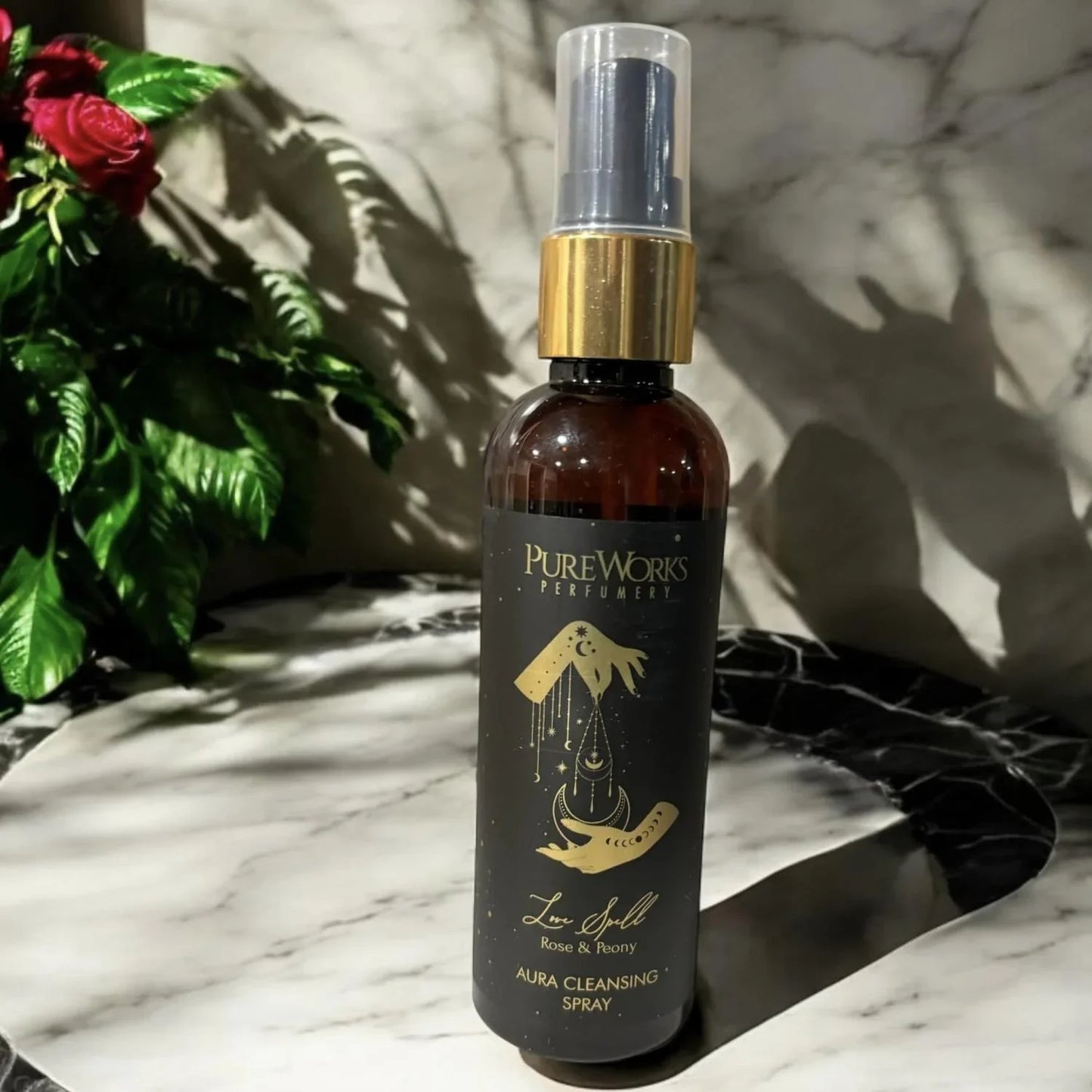 Spray d'Aura Spell Love, détail flacon