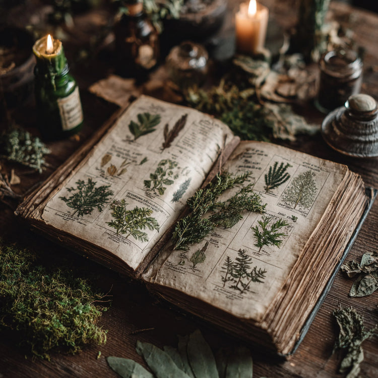 herbes et encens, accesoires