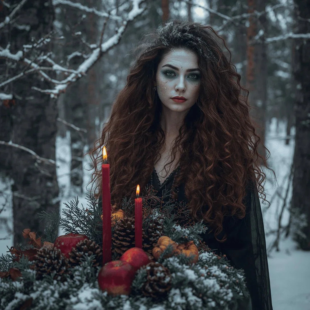 Box et rituels de Yule - sabbat du solstice d'hiver, sorcellerie traditionnelle