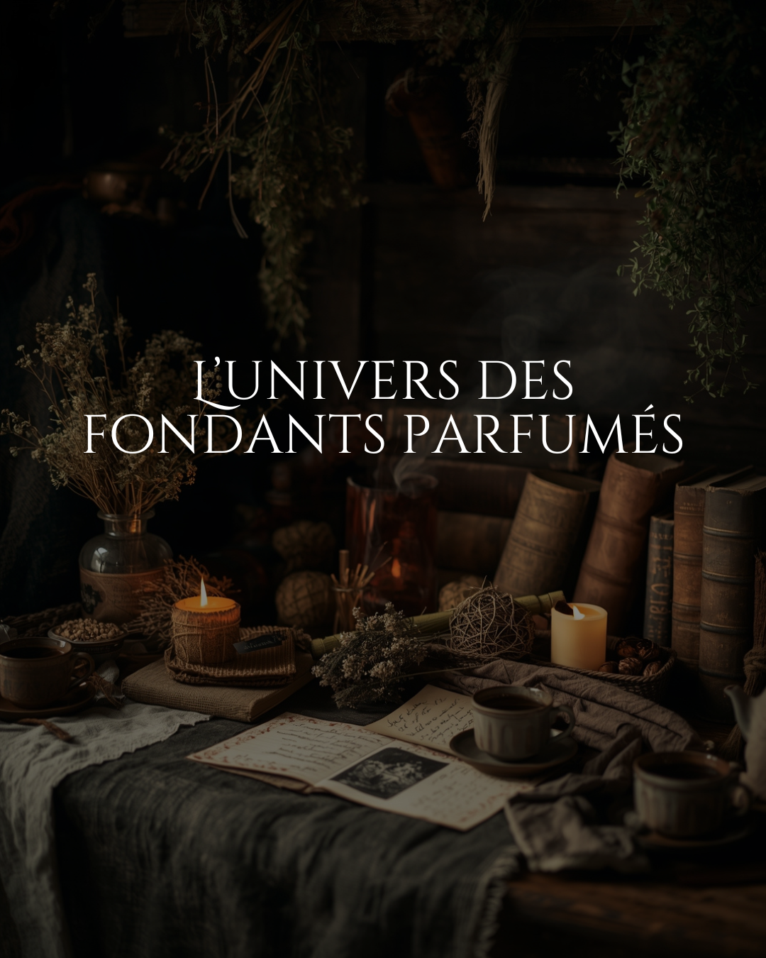 fondants de cire parfumés