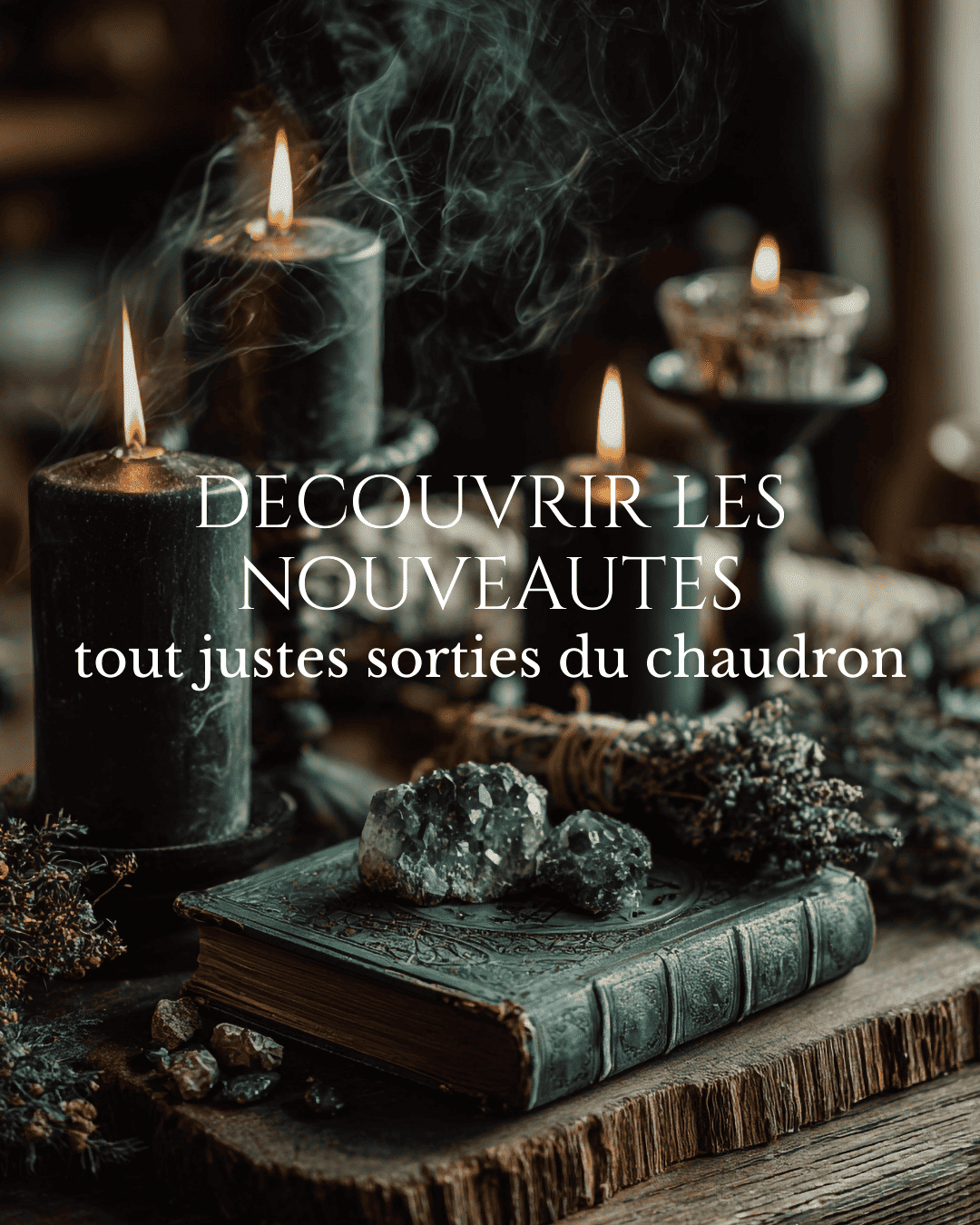 découvrez nos nouveautés, trésor de sorcière boutique ésotérique en ligne