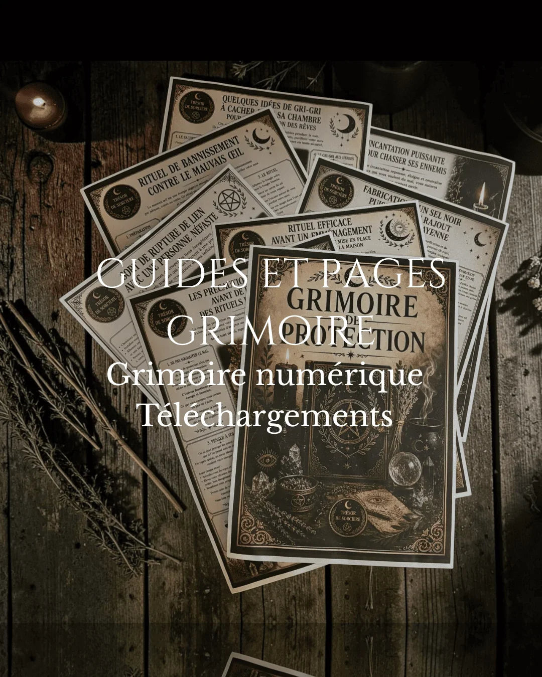 grimoire numérique, grimoire téléchargements, grimoire sorcière