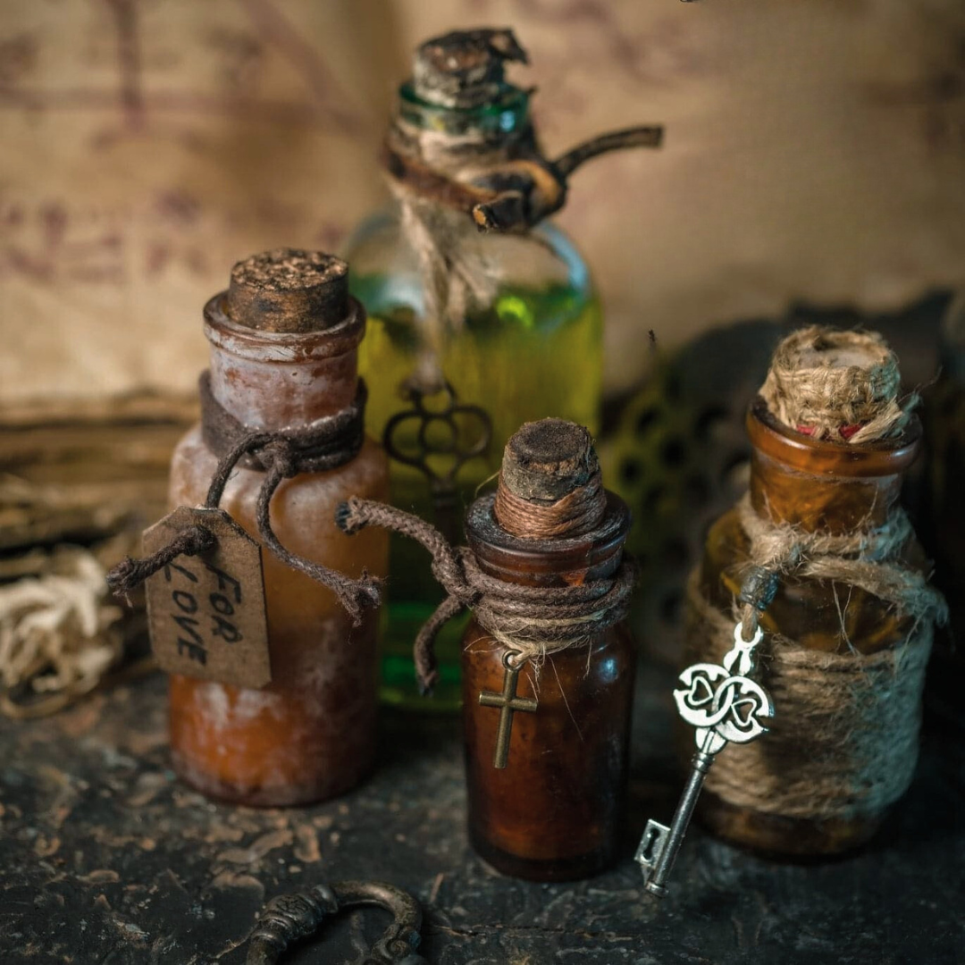 SPELLJARS, BOUTEILLES DE SORTS