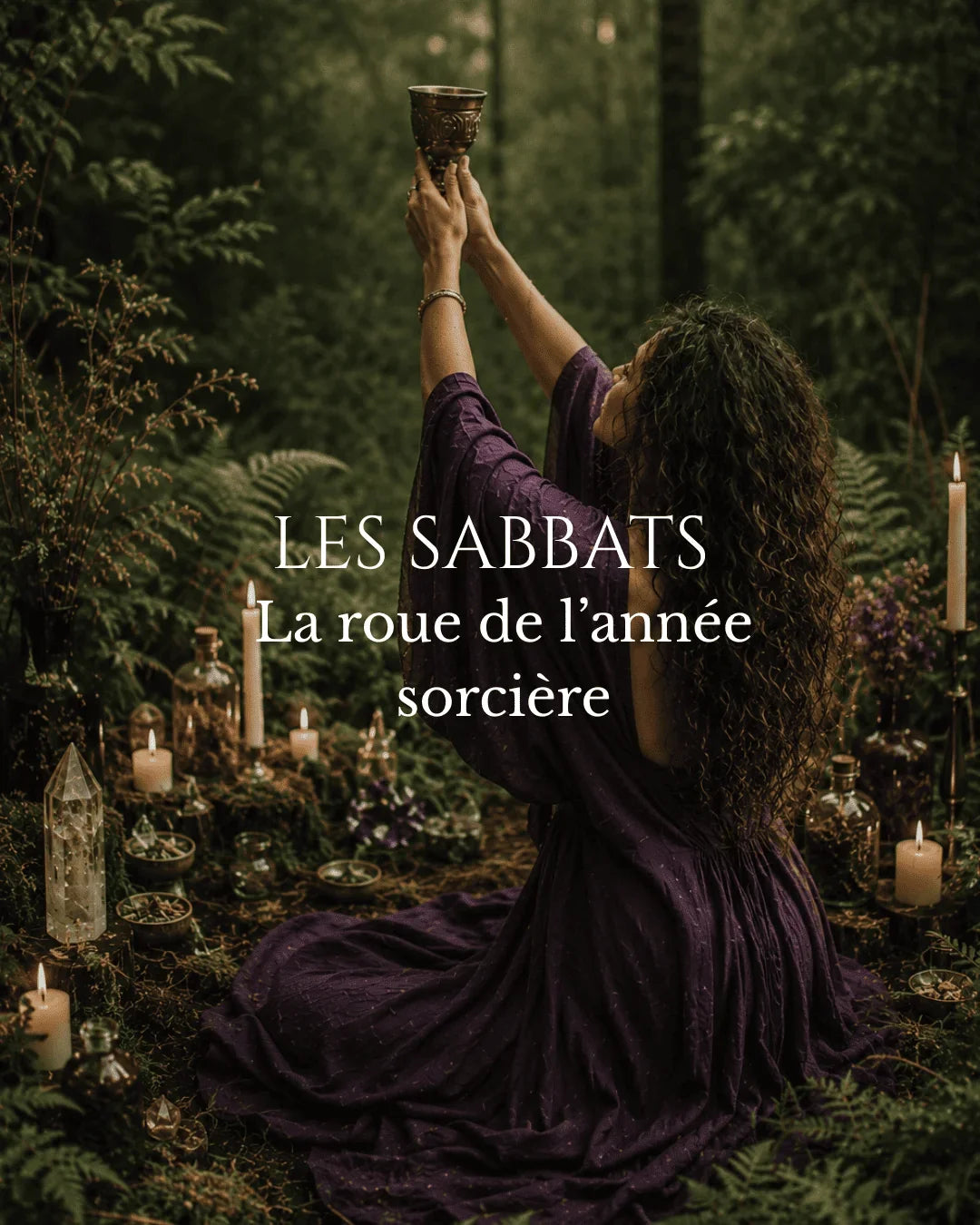 la roue de l'année sorcières, les 8 sabbats