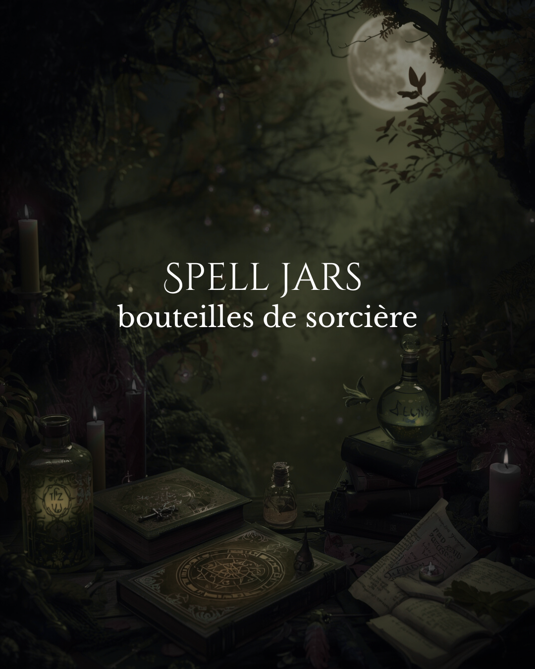SPELLJARS, BOUTEILLES DE SORTS