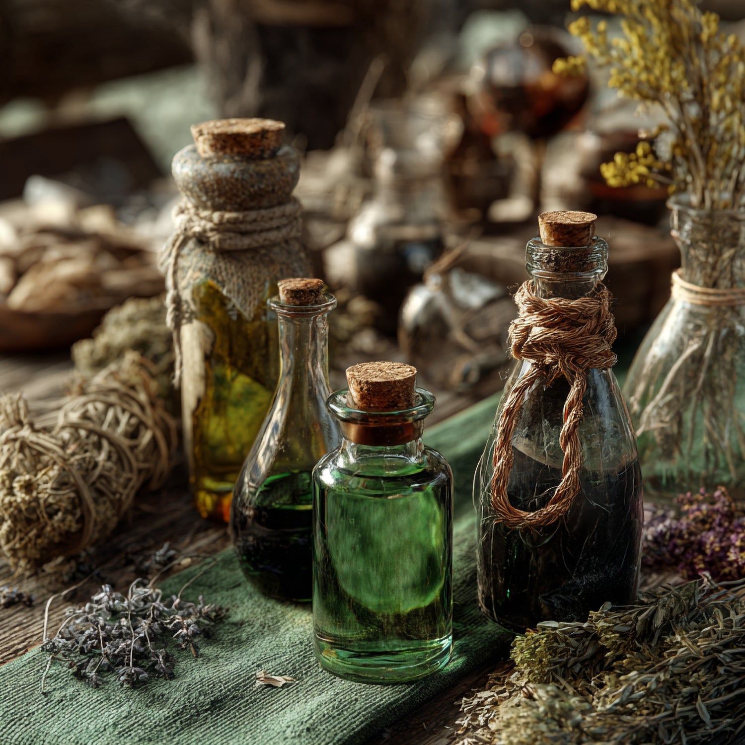 SPELLJARS, BOUTEILLES DE SORTS