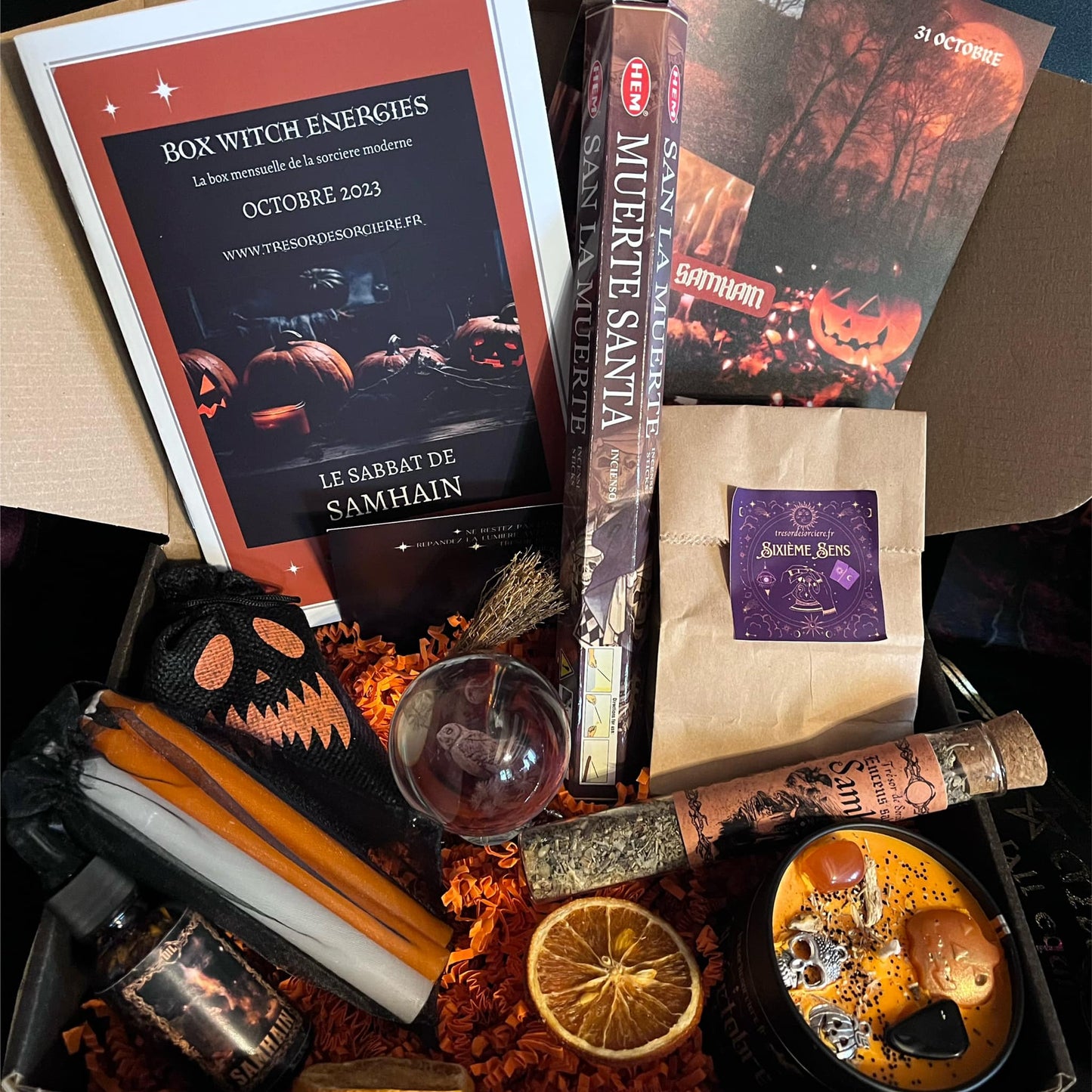 Abonnement 6 mois box witch énergies
