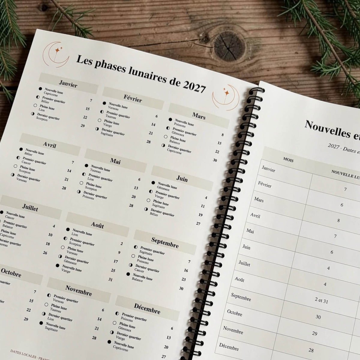 fichier numérique lunes 2027