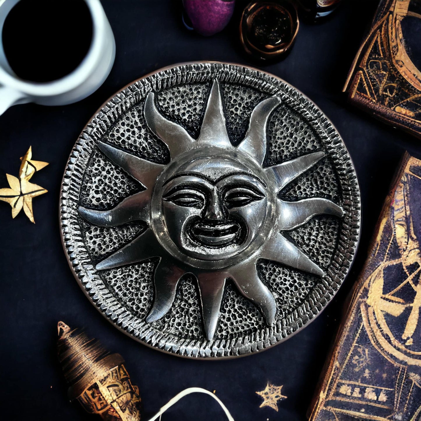 Porte encens soleil