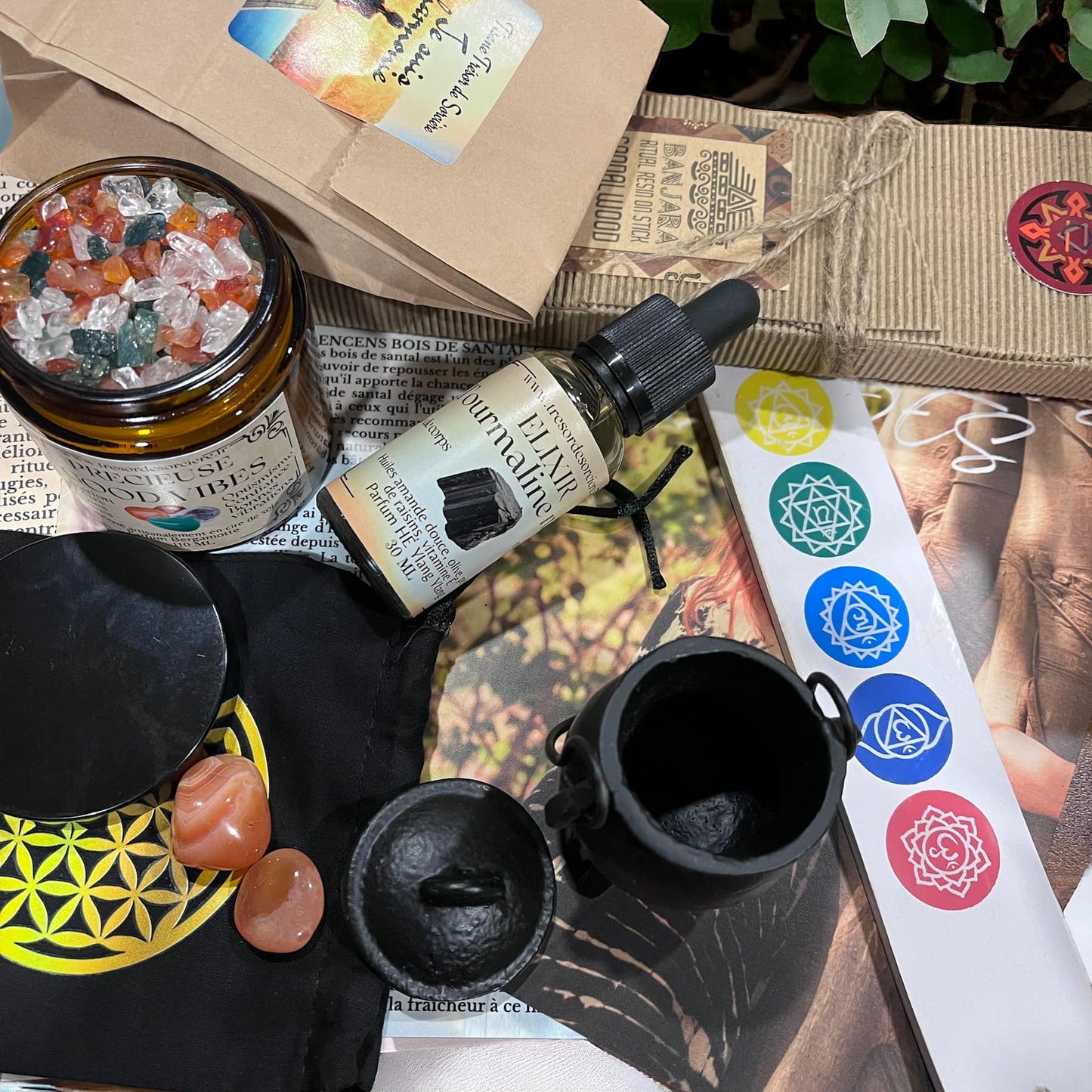 Abonnement box witch énergies 12 mois - super box Samhain offerte