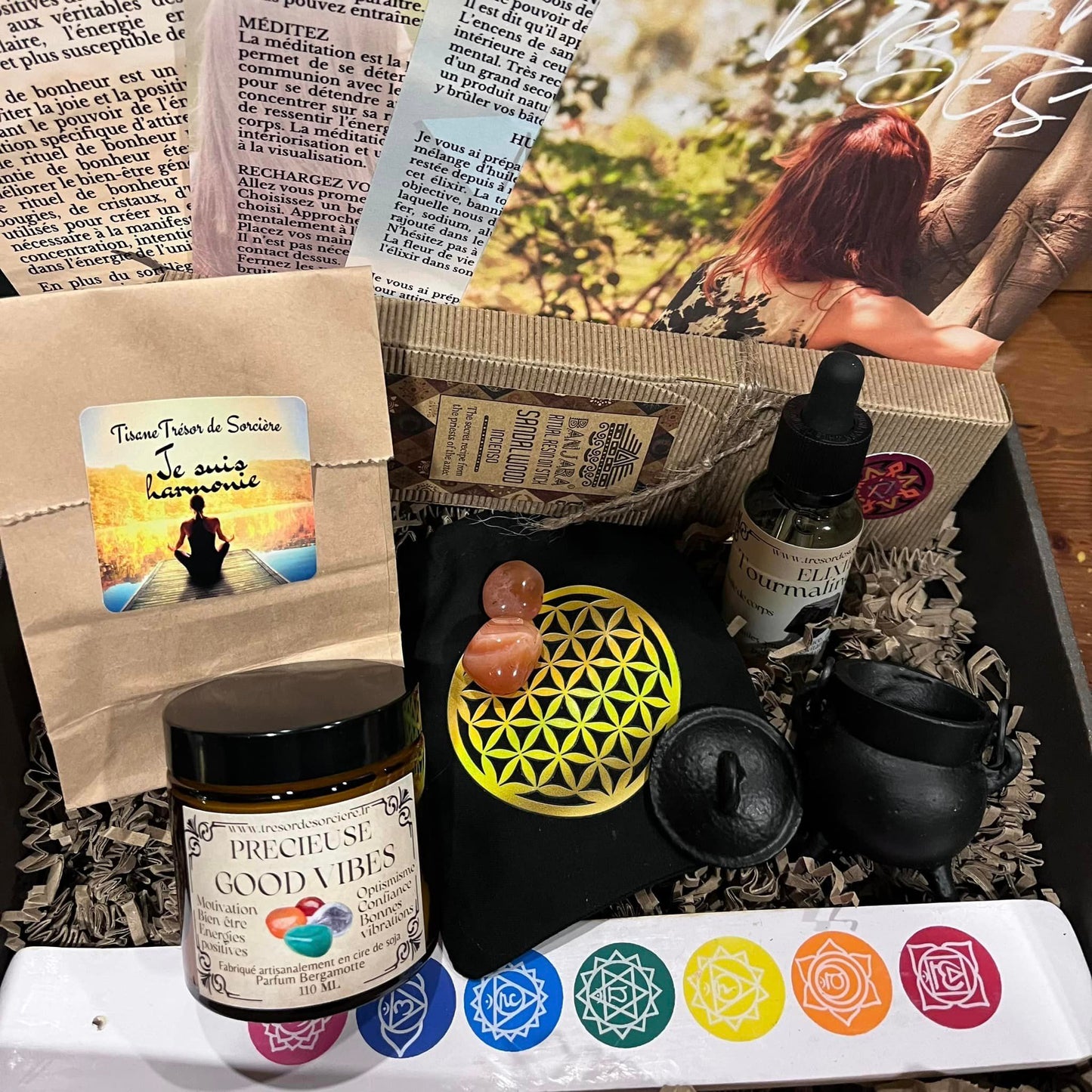 Box sorcière, witch box, box spirituelle, abonnement 3 mois livraison incluse