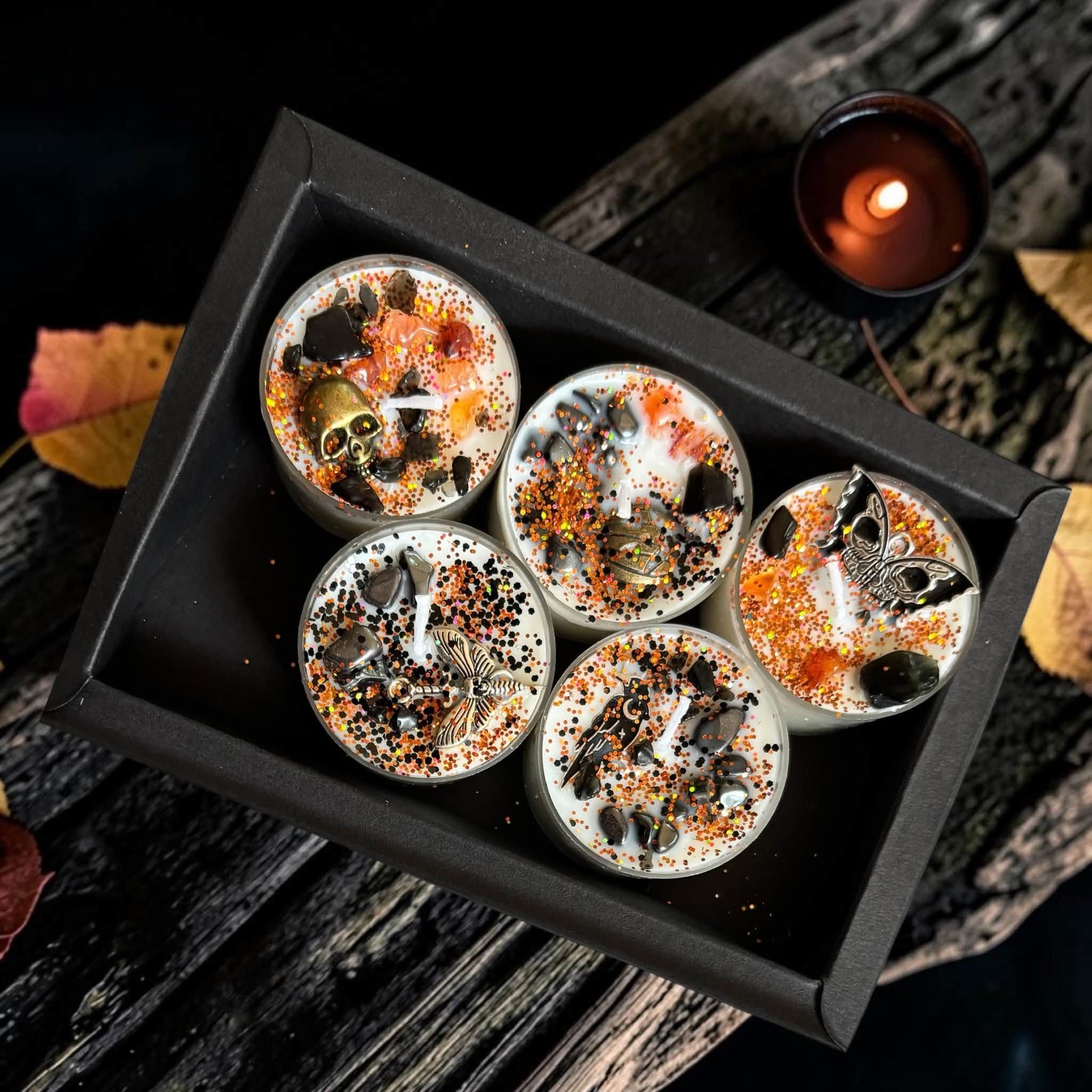 bougie chauffe plat samhain
