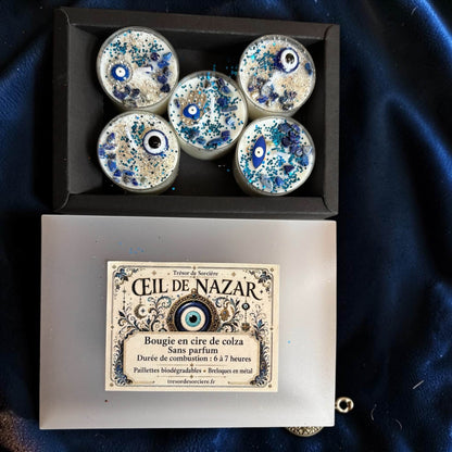 bougie œil de nazar